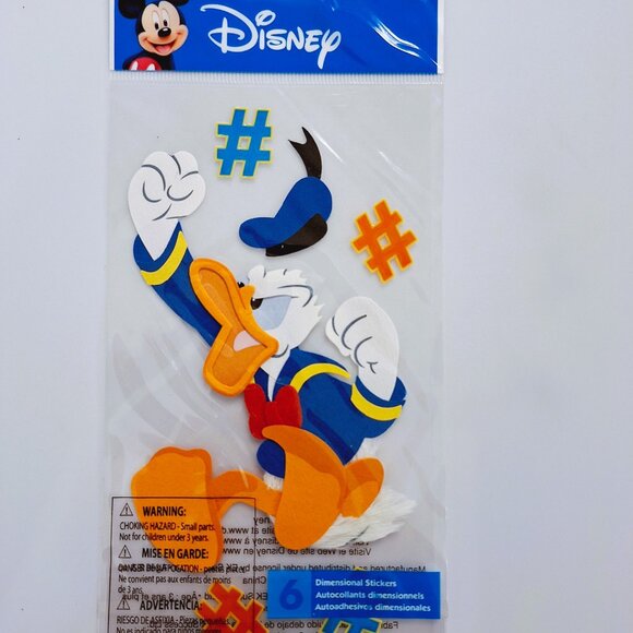 Mickey and Friends - 3-Dimensional Stickers - Disney NWT! - Picture 5 of 6